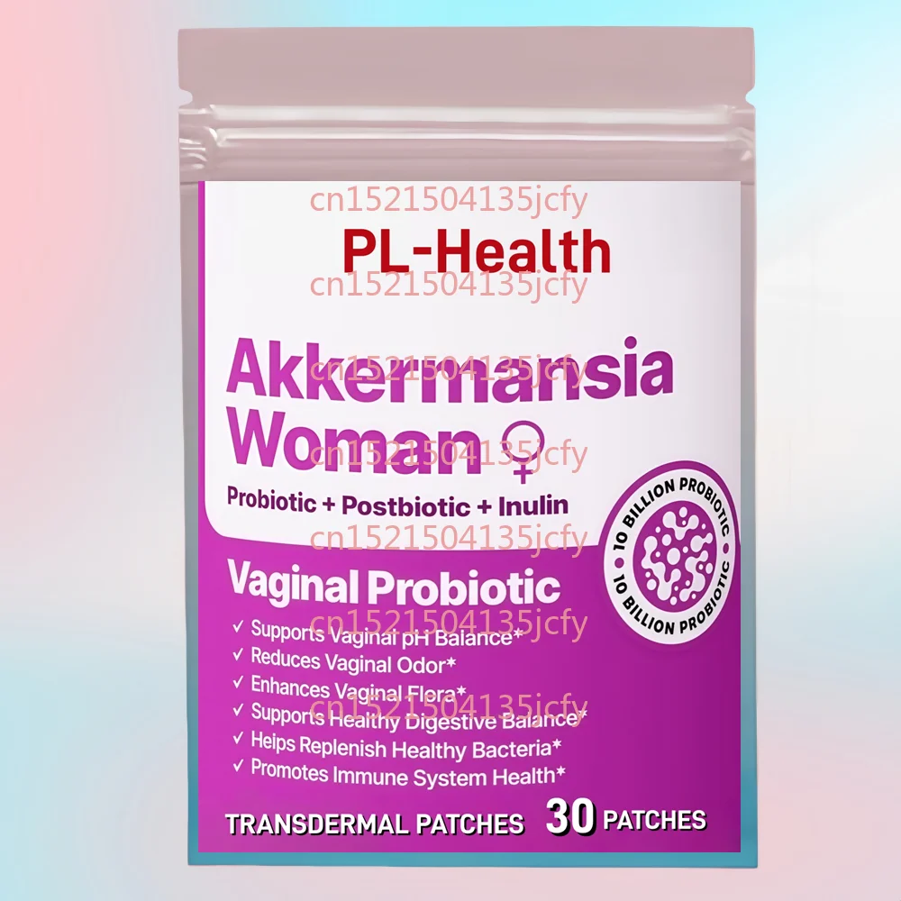 30 Patches Akkermansia Probiotic Transdermal Patches with Prebiotic ,Postbiotic for Women Support Gut Health, Immune
30 Patches Akkermansia Probiotic Transdermal Patches with Prebiotic ,Postbiotic for Women Support Gut Health, Immune