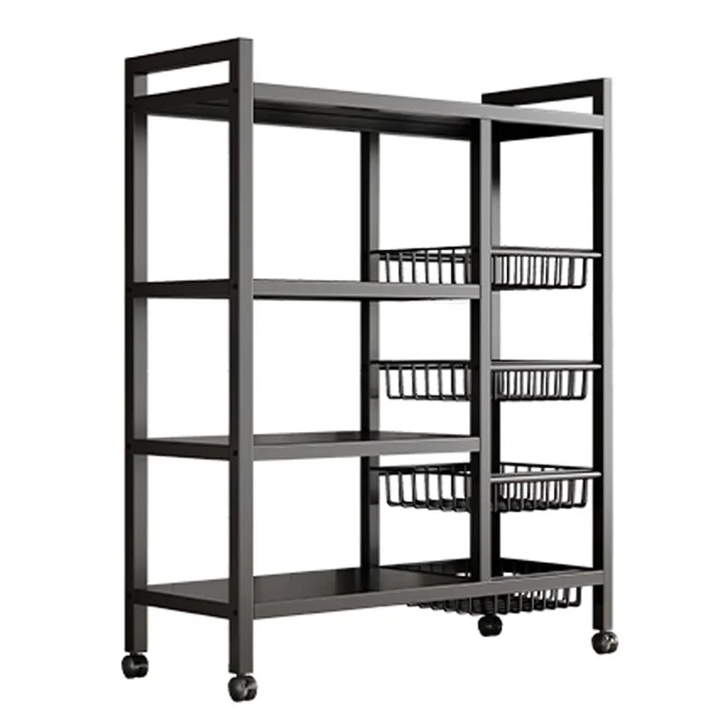 Kitchen shelves, trolleys, multi-layer floor storage shelves
Kitchen shelves, trolleys, multi-layer floor storage shelves