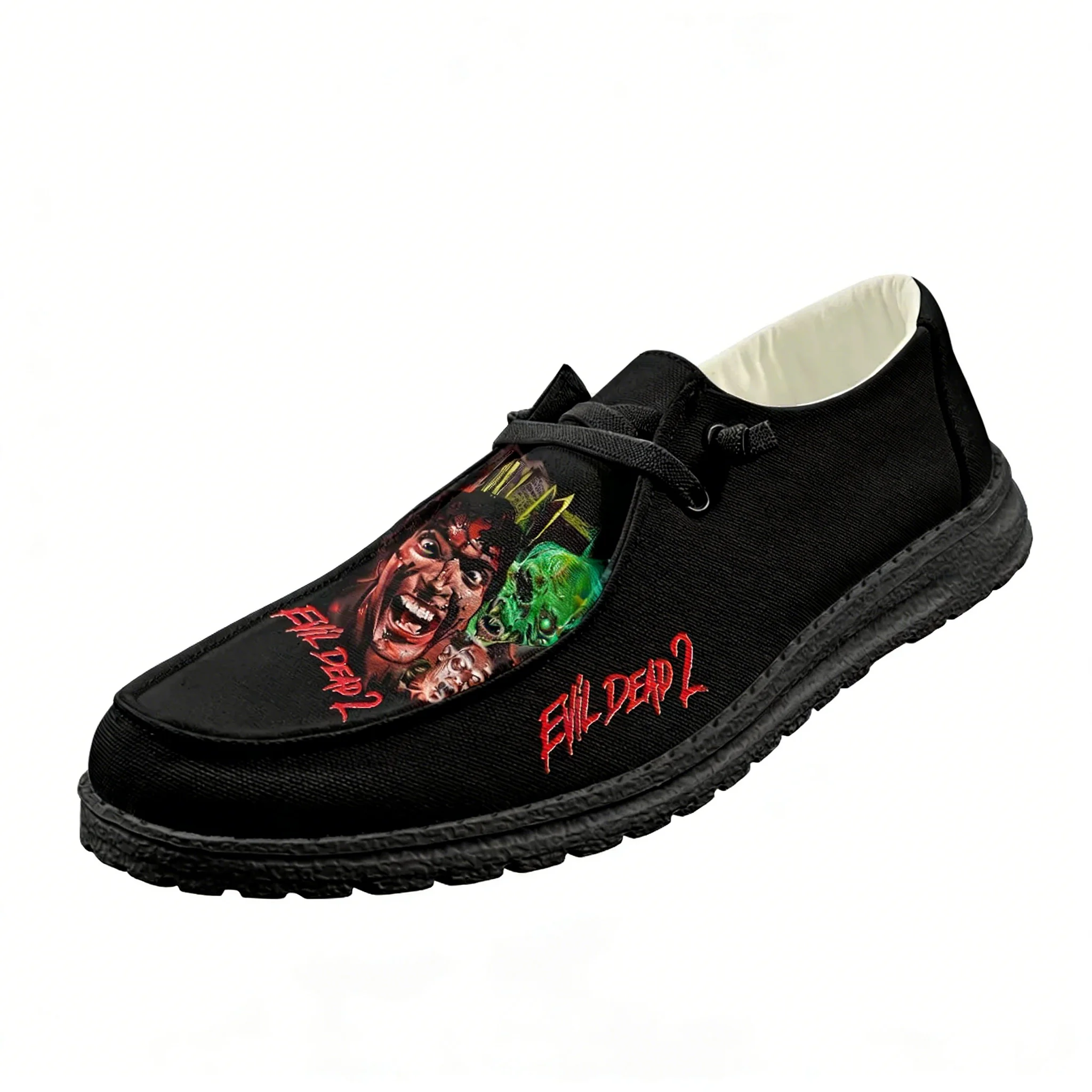 Повседневная обувь Evil Dead II для мужчин и женщин, обувь на плоской подошве, легкая обувь для дома и улицы, модная обувь с популярными узорами, индивидуальная обувь
Повседневная обувь Evil Dead II для мужчин и женщин, обувь на плоской подошве, легкая обувь для дома и улицы, модная обувь с популярными узорами, индивидуальная обувь