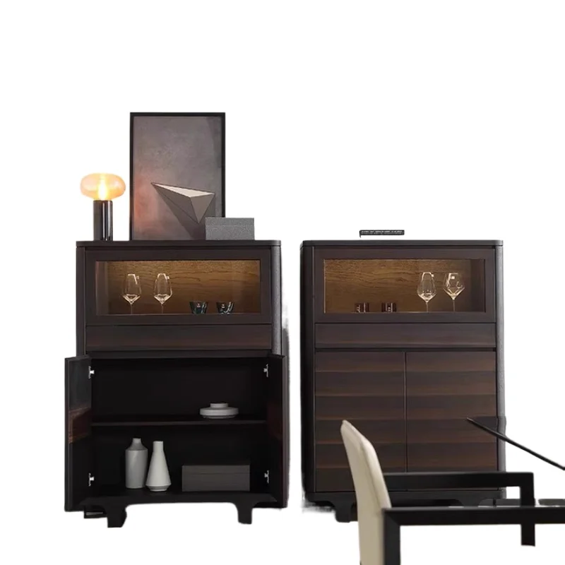 Italian smoky color narrow side cabinet light luxury wine cabinet modern simple side cabinet locker against the wall cupboard
Italian smoky color narrow side cabinet light luxury wine cabinet modern simple side cabinet locker against the wall cupboard