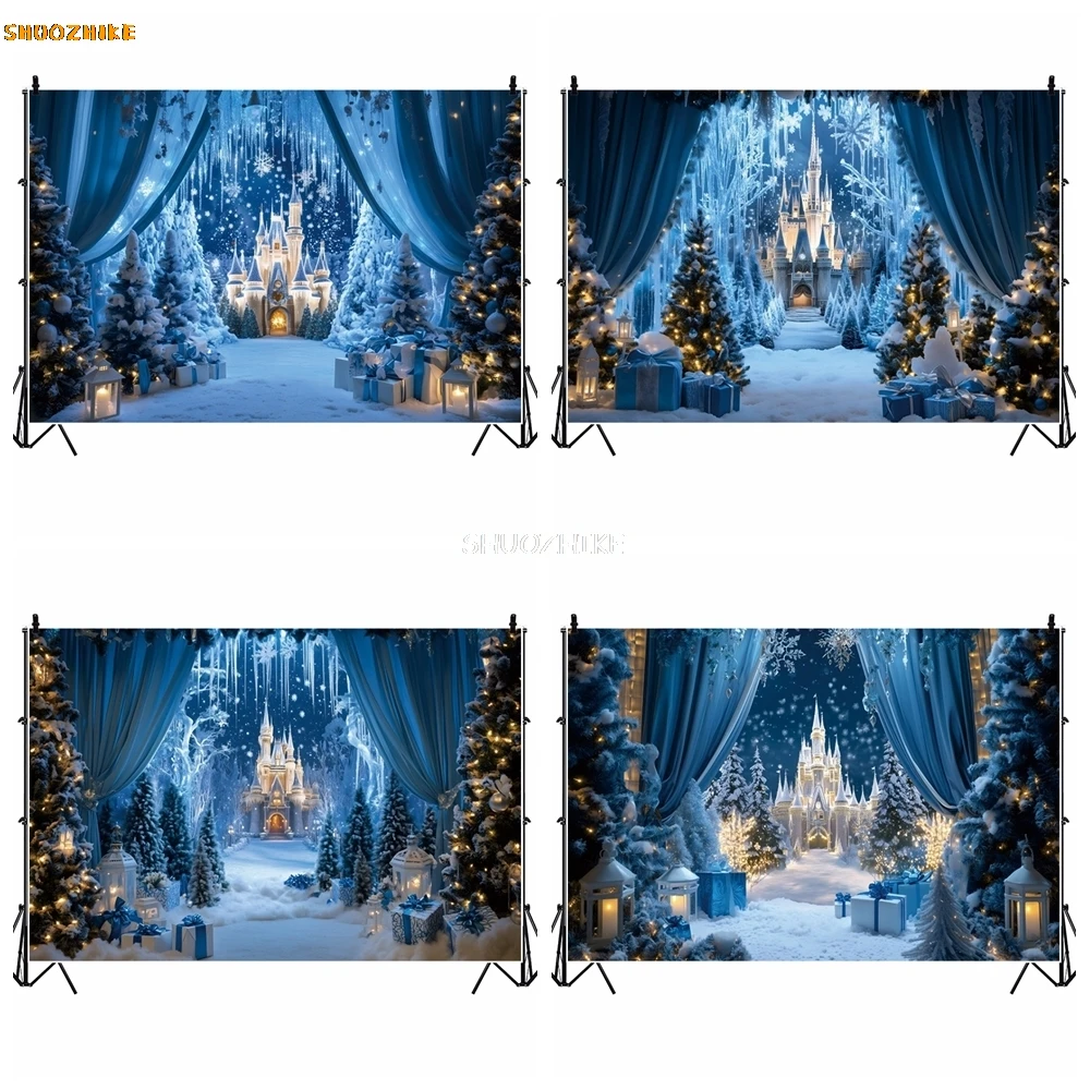 Frozen World Castle Backdrop Girls Princess Birthday Party Decorations Photography Background Christmas Winter Snowflake Banner
Frozen World Castle Backdrop Girls Princess Birthday Party Decorations Photography Background Christmas Winter Snowflake Banner