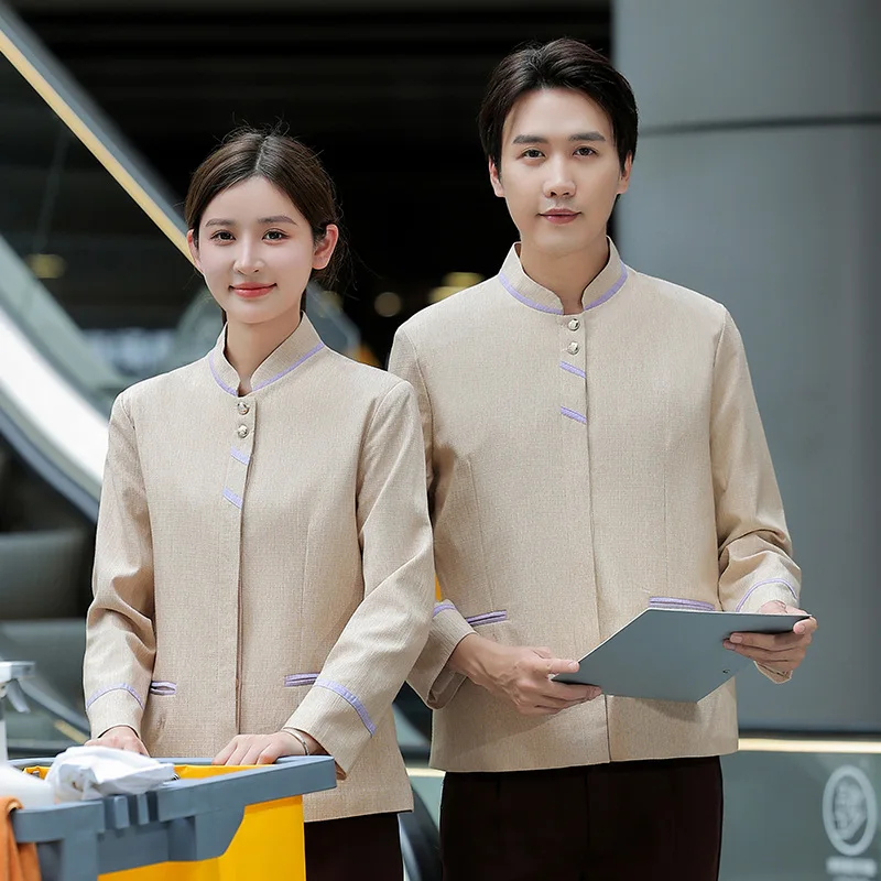 Hotel Cleaning Staff Auntie Workwear Autumn Winter Women Short Sleeve Mall Guest Room Property Plus Size Long Sleeve Set Cleanin
Hotel Cleaning Staff Auntie Workwear Autumn Winter Women Short Sleeve Mall Guest Room Property Plus Size Long Sleeve Set Cleanin