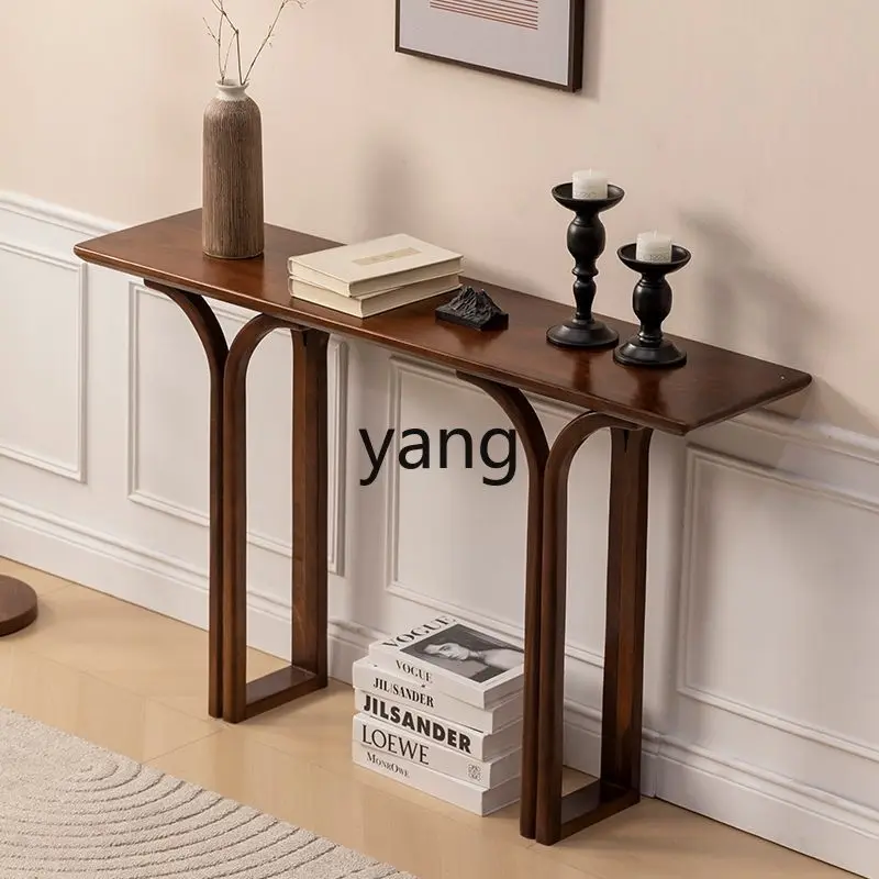 LMM Chinese solid wood porch table Zen home table modern simple case corridor end view platform
LMM Chinese solid wood porch table Zen home table modern simple case corridor end view platform