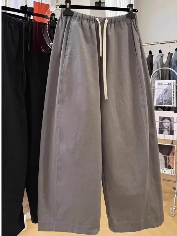 plus Size 300 Pounds American Retro Wide Leg Work Pants Men Women Summer Thin Loose Drawstring Straight Casual Trousers
plus Size 300 Pounds American Retro Wide Leg Work Pants Men Women Summer Thin Loose Drawstring Straight Casual Trousers