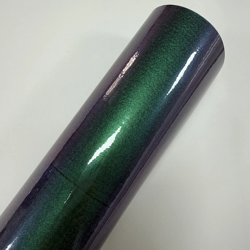 Chameleon Green to Purple Newest High Quality Wrapping Film Vinyl Wrap Vehicle Car Body Sticker Air Bubble Free Quality Warranty
Chameleon Green to Purple Newest High Quality Wrapping Film Vinyl Wrap Vehicle Car Body Sticker Air Bubble Free Quality Warranty