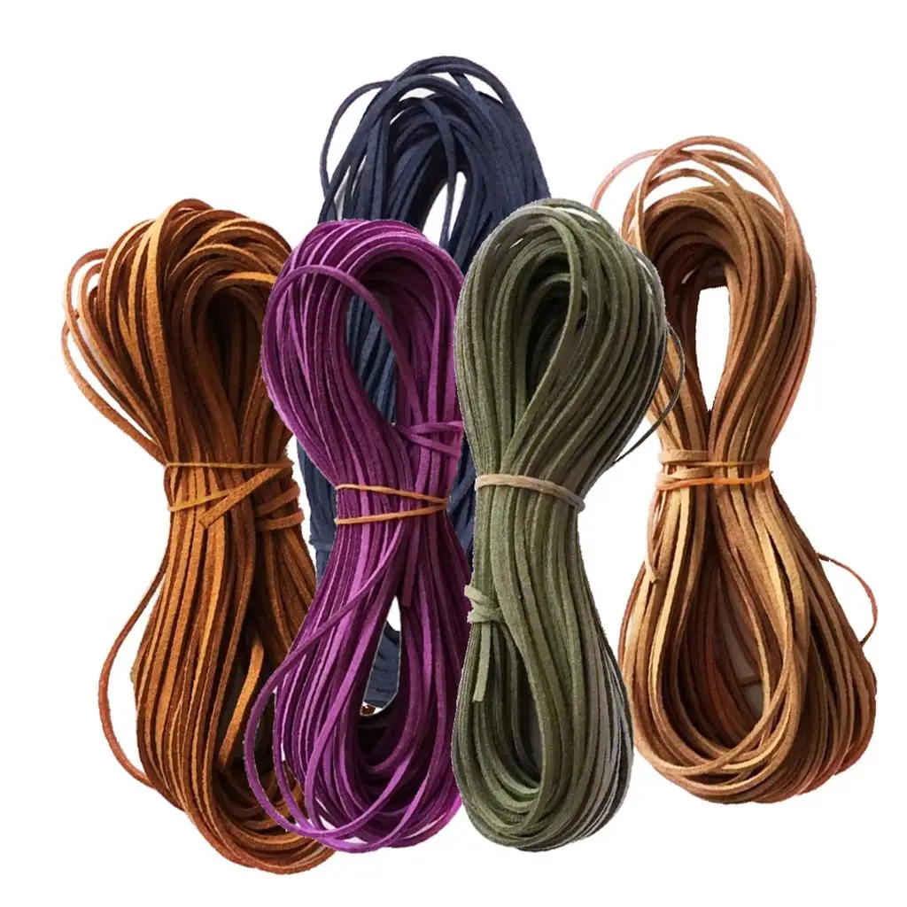 Korean Velvet Leather Cord DIY Rope Jewelry Cord String for Beading Threads and Bracelet Making
Korean Velvet Leather Cord DIY Rope Jewelry Cord String for Beading Threads and Bracelet Making