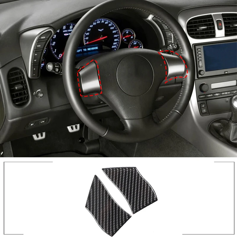 For Chevrolet Corvette C6 2005-2013 Car Steering Wheel Button Decorative Frame Sticker Soft Carbon Fiber Interior Accessories
For Chevrolet Corvette C6 2005-2013 Car Steering Wheel Button Decorative Frame Sticker Soft Carbon Fiber Interior Accessories