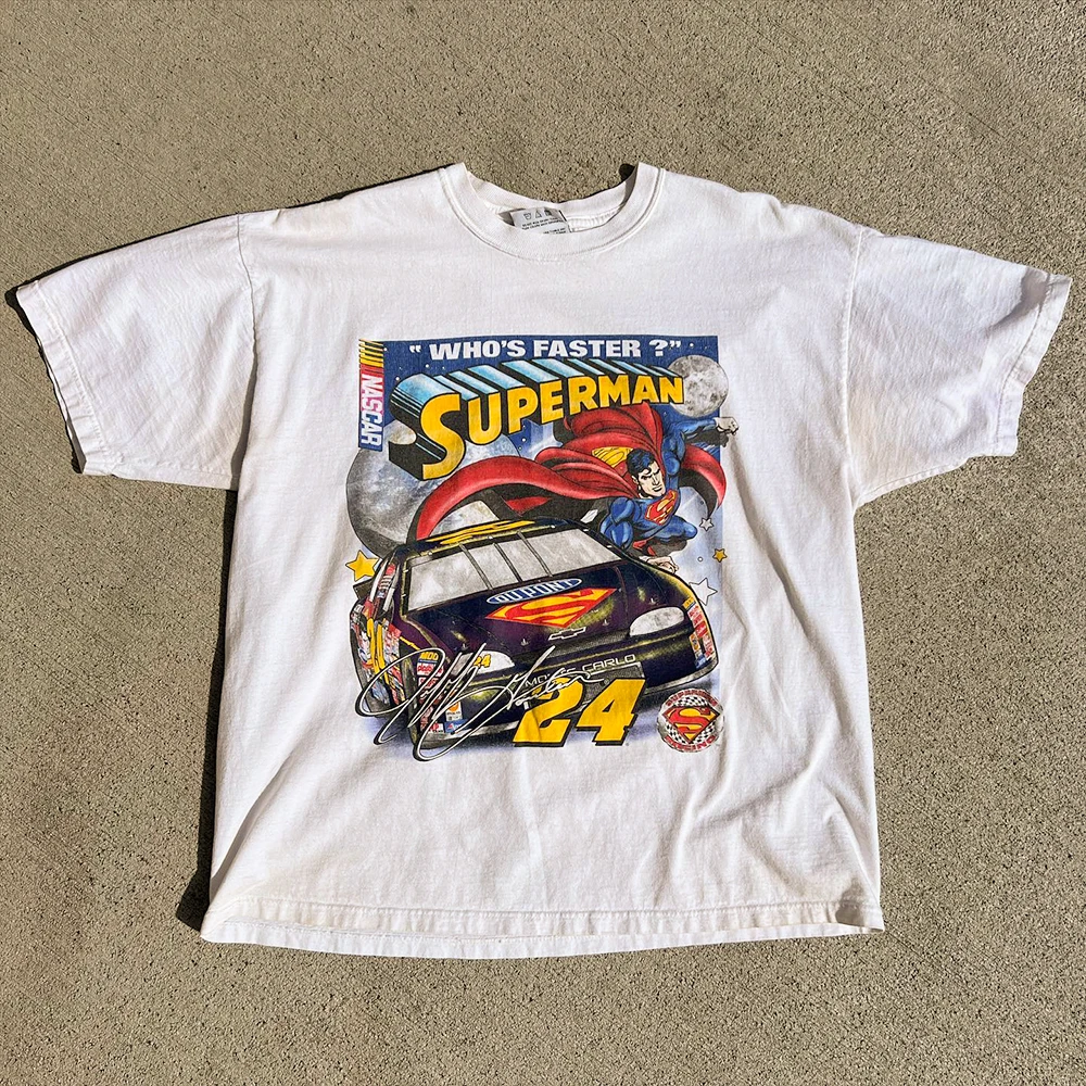 25 Summer Rare Vintage DC Universe Adventure Anime T-shirt Locomotive Fashion Short Sleeve T-Shirt American
25 Summer Rare Vintage DC Universe Adventure Anime T-shirt Locomotive Fashion Short Sleeve T-Shirt American