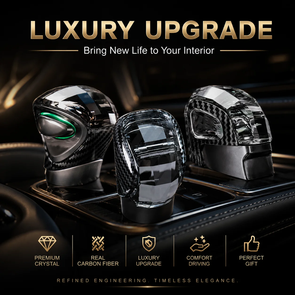 For Lexus ES/UX/570/NX/RX/IS/GS/LED Seven Color Crystal Shift Knob Car Modification Parts Crystal Gear Head
For Lexus ES/UX/570/NX/RX/IS/GS/LED Seven Color Crystal Shift Knob Car Modification Parts Crystal Gear Head
