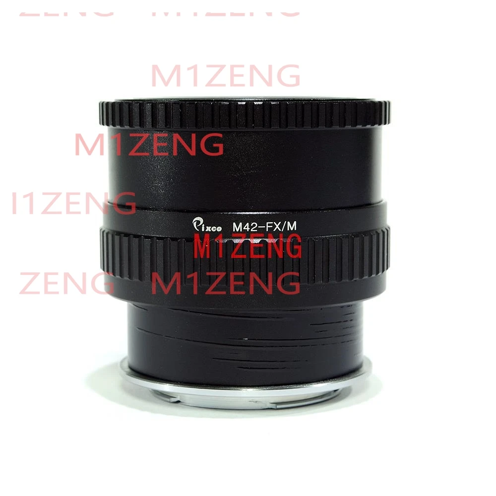 m42-fx Macro Focusing Helicoid adapter ring for M42 42mm lens to Fujifilm xe4 XE3/XH1/XA7/XT3 xt4 xt20 xt100 xpro3 xs20 camera
m42-fx Macro Focusing Helicoid adapter ring for M42 42mm lens to Fujifilm xe4 XE3/XH1/XA7/XT3 xt4 xt20 xt100 xpro3 xs20 camera
