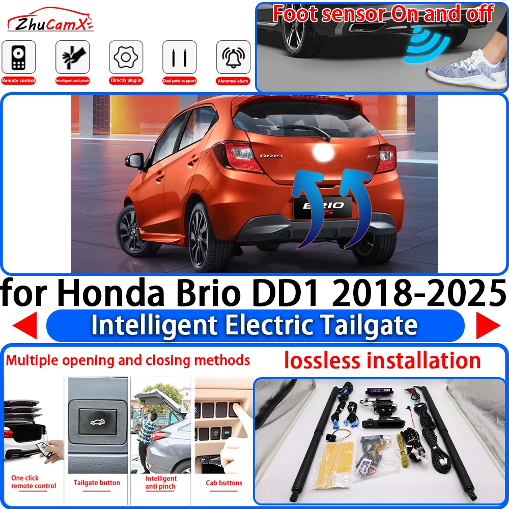 ZhuCamX for Honda Brio DD1 2018-2025 OEM Power Liftgate Trunk Electric Suction Tailgate Intelligent Tail Gate Lift Strut System
ZhuCamX for Honda Brio DD1 2018-2025 OEM Power Liftgate Trunk Electric Suction Tailgate Intelligent Tail Gate Lift Strut System