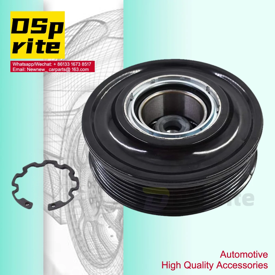 NEW AC Compressor Clutch For VW T5 Transporter Multivan Amarok 2.0L 7SEU17C 7E0820803G 4471502613 7E0820803A 4471501522
NEW AC Compressor Clutch For VW T5 Transporter Multivan Amarok 2.0L 7SEU17C 7E0820803G 4471502613 7E0820803A 4471501522