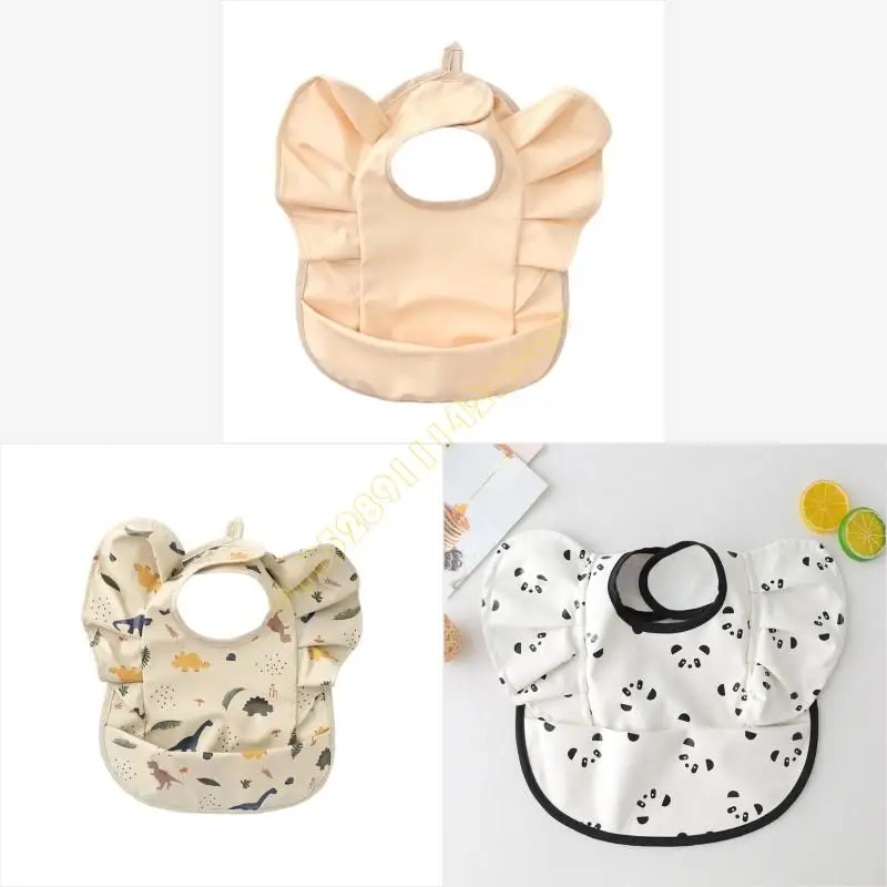 Fashionable Angel Wing Bib Water Resistant Polyester Fabric Quick Dry Nursing Bib Saliva Towel for Baby Meal Time DXAD
Fashionable Angel Wing Bib Water Resistant Polyester Fabric Quick Dry Nursing Bib Saliva Towel for Baby Meal Time DXAD