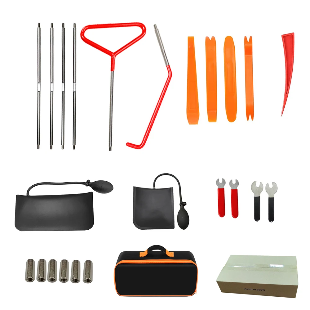 25 piece Ultimate Automotive Emergency Kit - 59 "all-in-one vehicle rescue tool, high pressure pump for car and truck repa
25 piece Ultimate Automotive Emergency Kit - 59 "all-in-one vehicle rescue tool, high pressure pump for car and truck repa