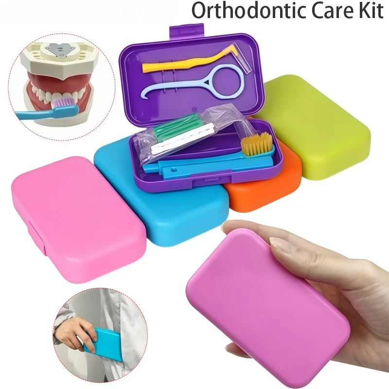 1Set Orthodontic Care Kit: Portable Case, Invisible Aligner Wax, Teeth-Spacing Brush, Travel Case, Oral Care Supplies
1Set Orthodontic Care Kit: Portable Case, Invisible Aligner Wax, Teeth-Spacing Brush, Travel Case, Oral Care Supplies