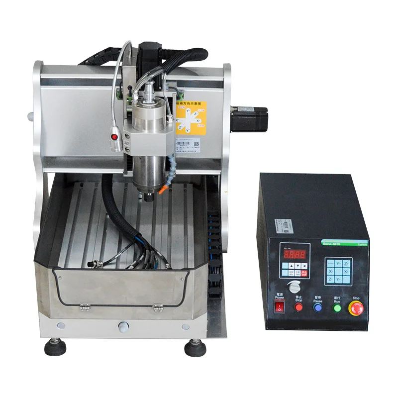 CNC Small Engraving Machine High Precision Processing Drilling & Milling Machine Woodworking Jade Metal 3040
CNC Small Engraving Machine High Precision Processing Drilling & Milling Machine Woodworking Jade Metal 3040