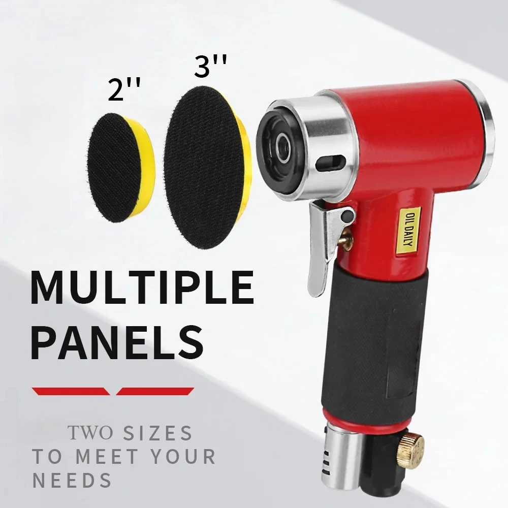 Protable Random Orbit Air Sander Mini Pneumatic Grinding Machine for Car Polishing High Speed Air Powered Sanding Polisher
Protable Random Orbit Air Sander Mini Pneumatic Grinding Machine for Car Polishing High Speed Air Powered Sanding Polisher