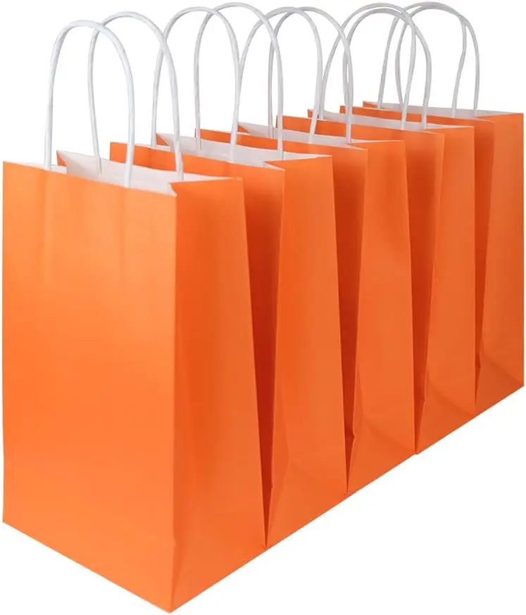 20pcs Orange Gift Bags with Handles Assorted Sizes Gift Bags Bulk, Kraft Paper Bags for Small Business Bags, Shopping Bags,
20pcs Orange Gift Bags with Handles Assorted Sizes Gift Bags Bulk, Kraft Paper Bags for Small Business Bags, Shopping Bags,