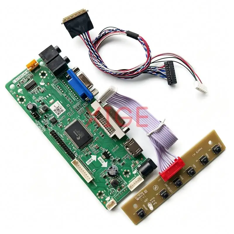Controller Drive Board Fit B140RTN03 LP140WD1 LP140WD2 B140RTN02 Laptop Panel 1600x900 VGA DVI HDMI LVDS 40-Pin 1600*900 Kit DIY
Controller Drive Board Fit B140RTN03 LP140WD1 LP140WD2 B140RTN02 Laptop Panel 1600x900 VGA DVI HDMI LVDS 40-Pin 1600*900 Kit DIY