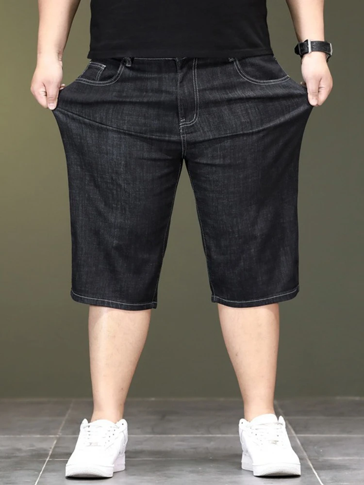 Новые летние повседневные джинсы больших размеров 38-48, модные мужские однотонные свободные и плотные прямые джинсы больших размеров с пятью точками.
Новые летние повседневные джинсы больших размеров 38-48, модные мужские однотонные свободные и плотные прямые джинсы больших размеров с пятью точками.