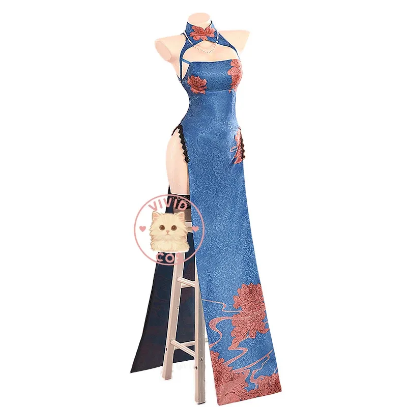 Azur Lane аниме косплей костюм ролевая игра горячий синий Cheongsam сексуальный наряд для взрослых женщин Comic Con Party
Azur Lane аниме косплей костюм ролевая игра горячий синий Cheongsam сексуальный наряд для взрослых женщин Comic Con Party