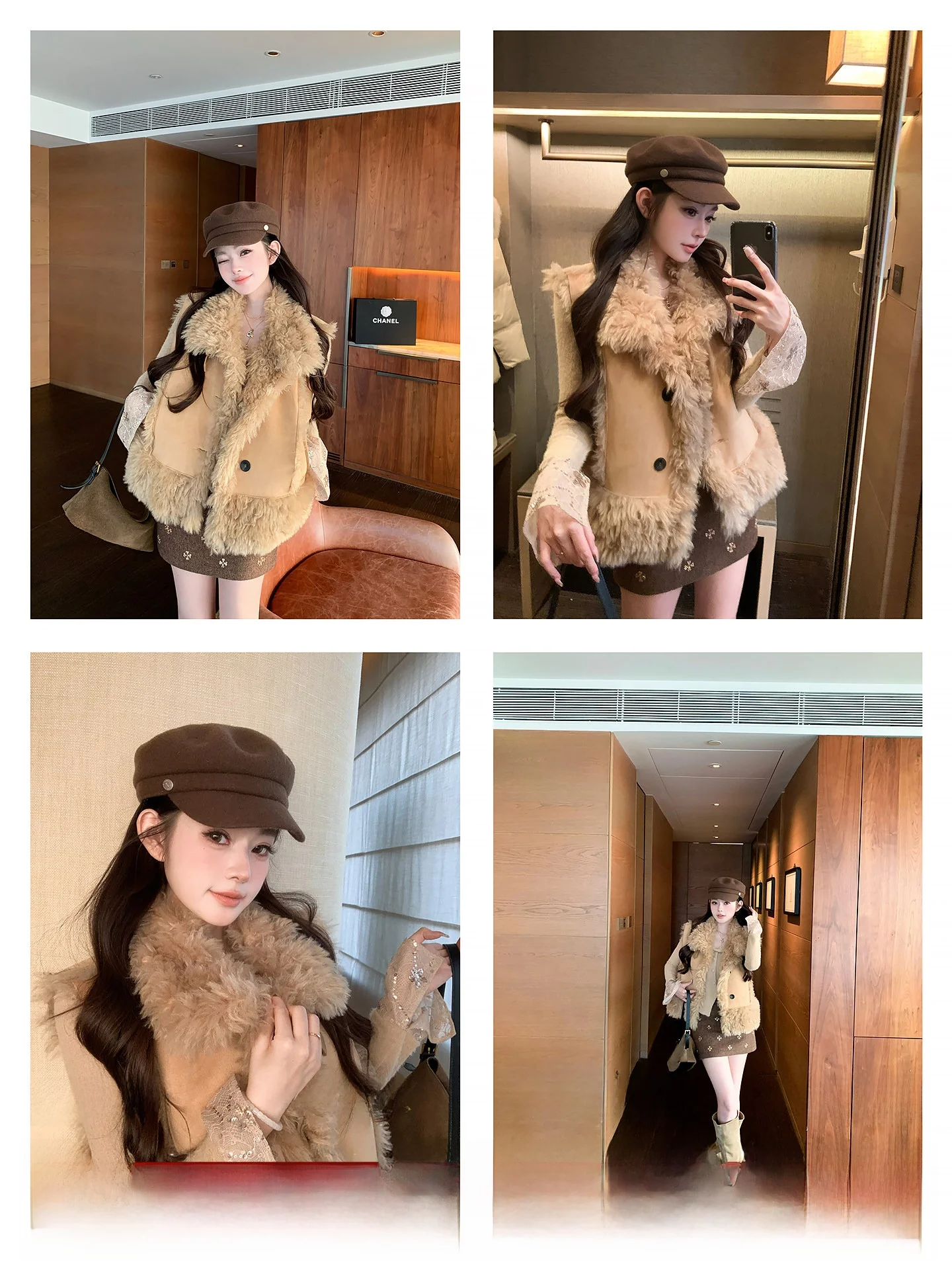 Теплый жилет из искусственного меха для женщин, зимний, винтажный, приталенный, универсальный, стеганый, с воротником-стойкой, на пуговицах, верхняя одежда
Теплый жилет из искусственного меха для женщин, зимний, винтажный, приталенный, универсальный, стеганый, с воротником-стойкой, на пуговицах, верхняя одежда