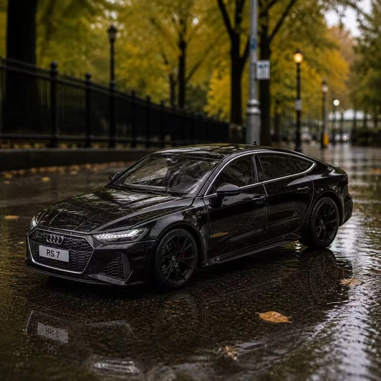 Licensed 1:24 Audi RS7 Diecast Alloy Model Car with Sound & Light
Licensed 1:24 Audi RS7 Diecast Alloy Model Car with Sound & Light