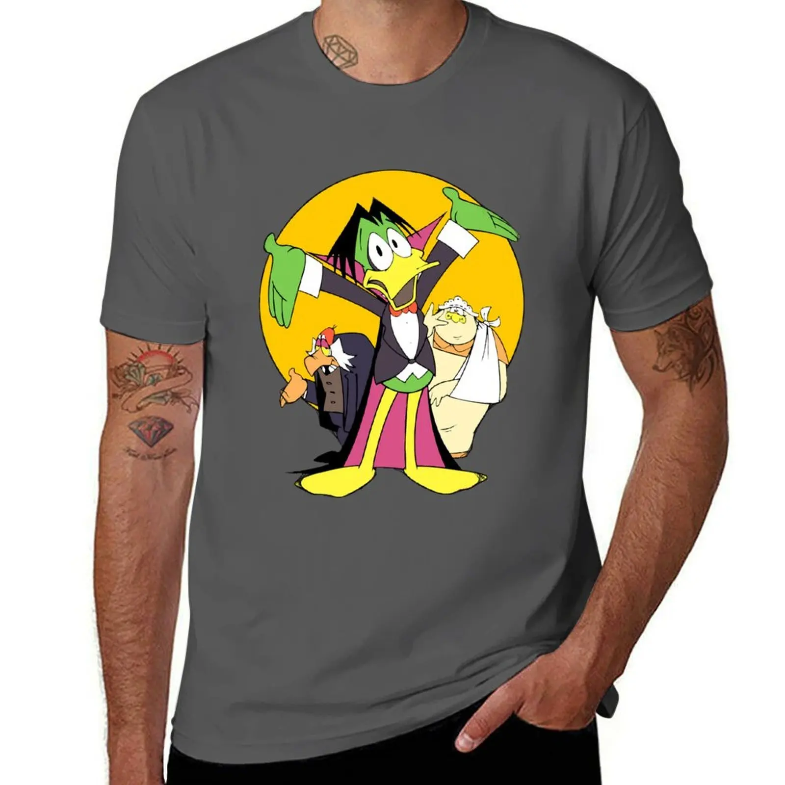 Count Duckula T-Shirt Minimalist Casual Short Sleeve Top
Count Duckula T-Shirt Minimalist Casual Short Sleeve Top