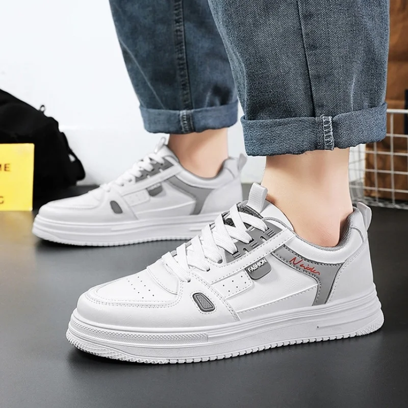 Spring Men's Breathable Shoes Fashionable All-Match Thick-Heeled Sneakers Sporty Casual Board Shoes Trendy Footwear
Spring Men's Breathable Shoes Fashionable All-Match Thick-Heeled Sneakers Sporty Casual Board Shoes Trendy Footwear