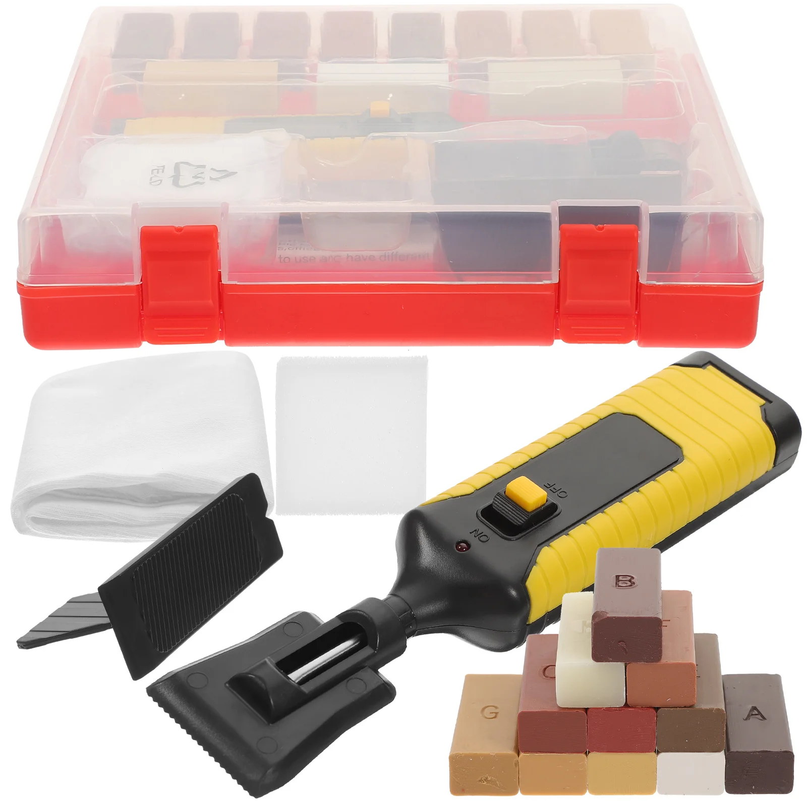 1 Set Laminate Floor Kit With Wax Blocks Rapid Heating Technology For Wood Scratch Repair Furniture Restoration Tools Floor
1 Set Laminate Floor Kit With Wax Blocks Rapid Heating Technology For Wood Scratch Repair Furniture Restoration Tools Floor