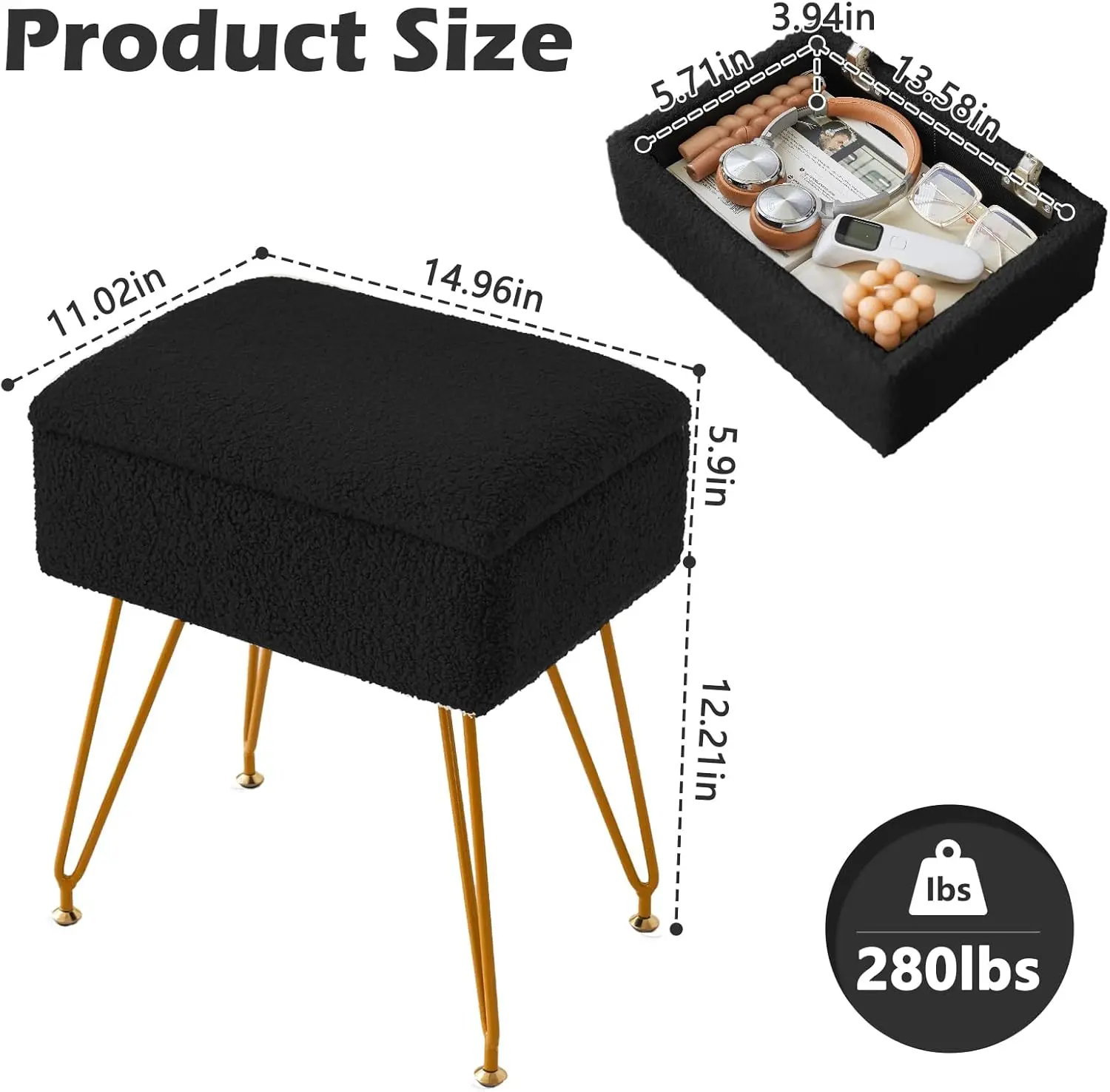 Стул под раковину Alessing с отделением для хранения, стул под раковину Sherpa для макияжа, прямоугольные стулья под раковину с металлическими ножками,
Стул под раковину Alessing с отделением для хранения, стул под раковину Sherpa для макияжа, прямоугольные стулья под раковину с металлическими ножками,