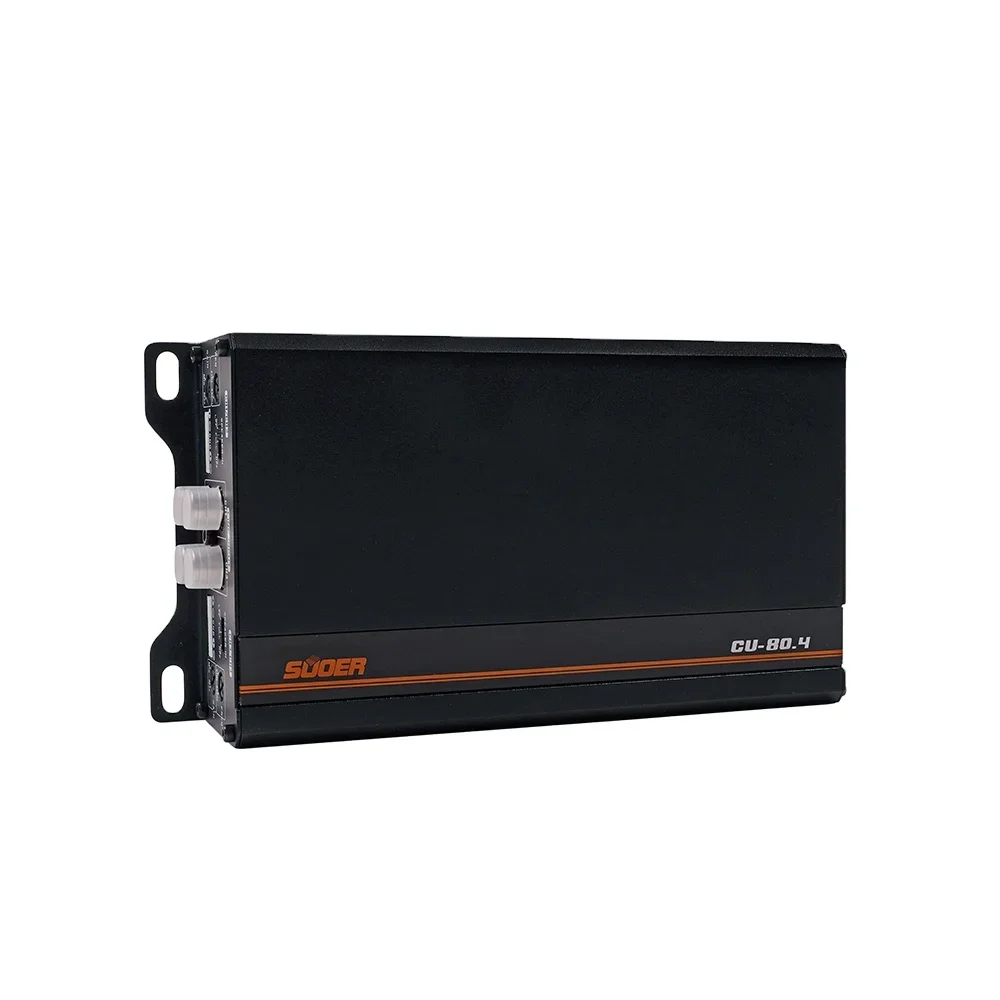 Suoer CU-80.4 Car Amp 4 Ch 12v Class d Audio Amplifier
Suoer CU-80.4 Car Amp 4 Ch 12v Class d Audio Amplifier