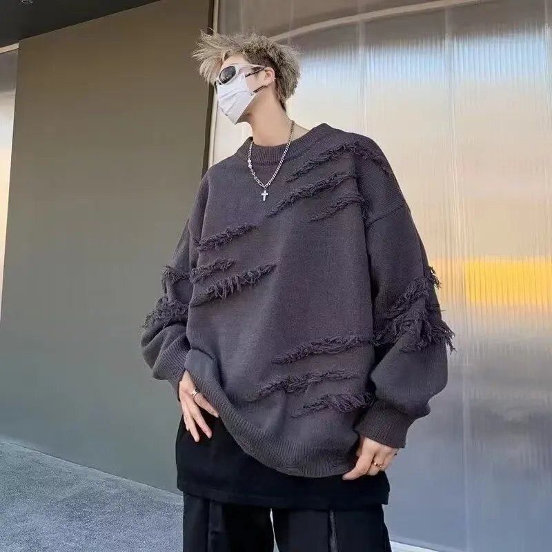 Свободный крой, мужской трикотаж, осень-зима, большой размер 300, модный брендовый дизайн с кисточками, цвет с высоким воротником, Гонконгский S...
Свободный крой, мужской трикотаж, осень-зима, большой размер 300, модный брендовый дизайн с кисточками, цвет с высоким воротником, Гонконгский S...