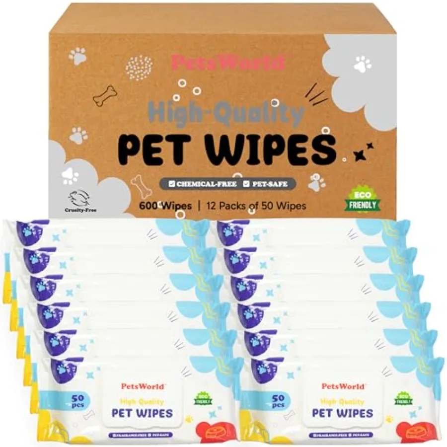 3-in-1 Pet Wipes Hypoallergenic Unscented and Biodegradable Grooming Wipes for Body Paws and Butt Thick Durable Daily Use Pet C
3-in-1 Pet Wipes Hypoallergenic Unscented and Biodegradable Grooming Wipes for Body Paws and Butt Thick Durable Daily Use Pet C