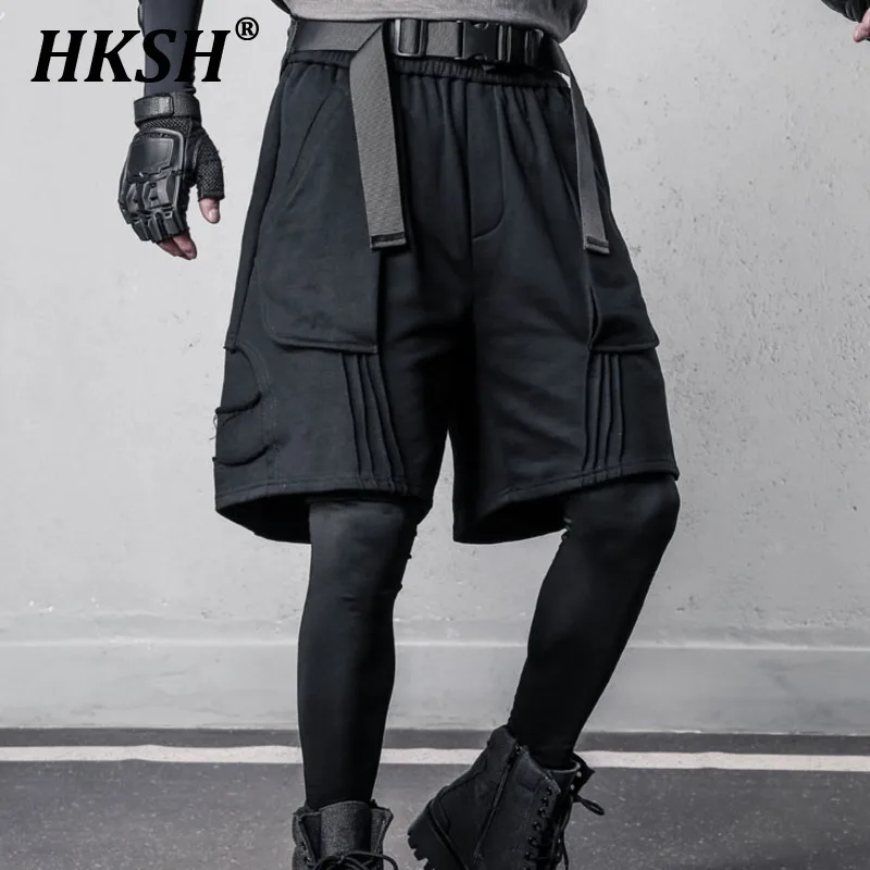 HKSH Summer New Man Dark High Street Waste Land Style Techwear Ins Trendy Brand Shorts Loose Large Pocket RO Sports Pants HK5050
HKSH Summer New Man Dark High Street Waste Land Style Techwear Ins Trendy Brand Shorts Loose Large Pocket RO Sports Pants HK5050