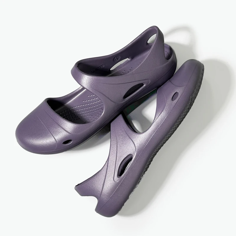 Women's EVA Yoga Shoes Solid Color Closed Toe Sandals Summer Lightweight Non-slip Ladies' Flat Shoes Casual Walking Footwears
Women's EVA Yoga Shoes Solid Color Closed Toe Sandals Summer Lightweight Non-slip Ladies' Flat Shoes Casual Walking Footwears