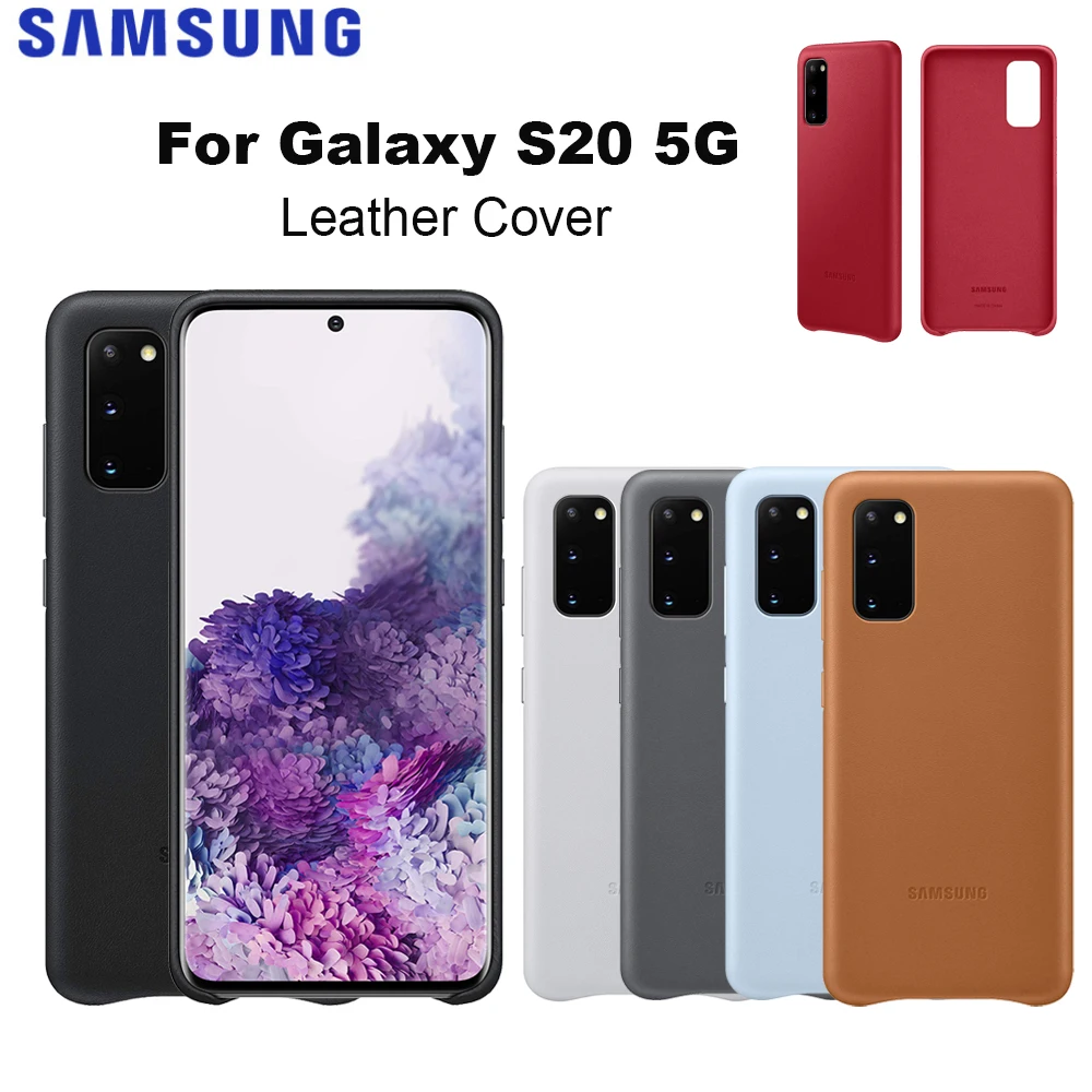 Original Leather Case for Samsung Galaxy S20 5G Leather Cover Galaxy S20 Protective High Quality Leather Cover
Original Leather Case for Samsung Galaxy S20 5G Leather Cover Galaxy S20 Protective High Quality Leather Cover