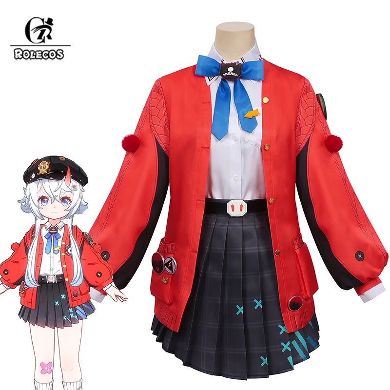 ROLECOS Game NTE Sakir Cosplay Costume Eibon Antique Shop Member the Fridge Sticky Rule Maker Women Halloween Role Play Suit
ROLECOS Game NTE Sakir Cosplay Costume Eibon Antique Shop Member the Fridge Sticky Rule Maker Women Halloween Role Play Suit