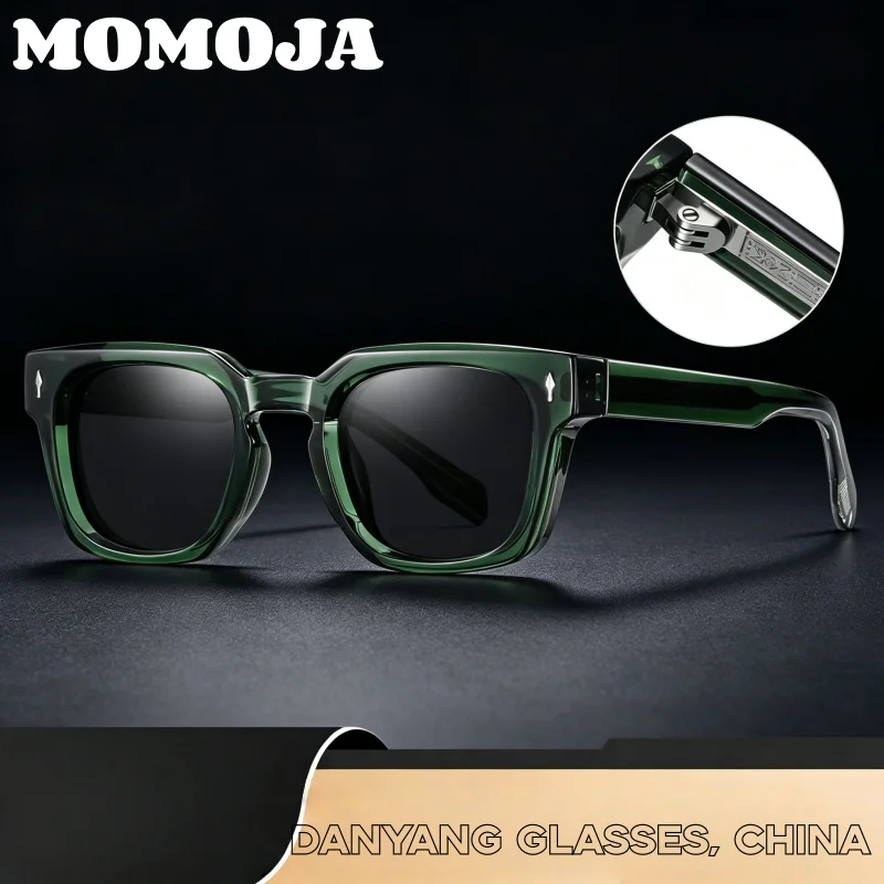 MOMOJA 2026 New Hot selling Men's Retro Square Polarized Sunglasses with Luxury and Comfortable Driving Outdoor Glasses SZ8303
MOMOJA 2026 New Hot selling Men's Retro Square Polarized Sunglasses with Luxury and Comfortable Driving Outdoor Glasses SZ8303