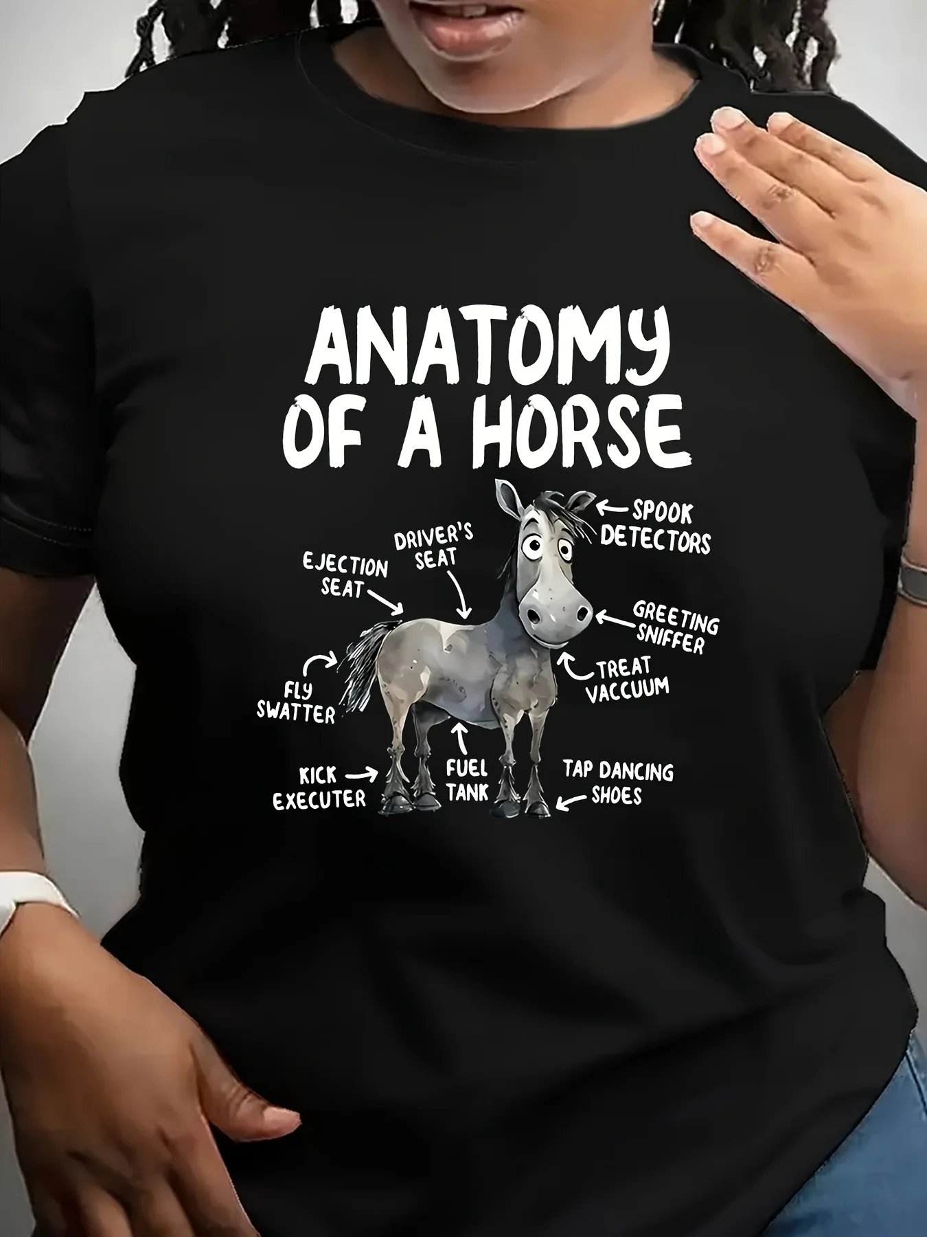 Fashionable and Minimalist-RUFF & ROWDY Cowboy Dog Print T-Shirt, Women'S
Fashionable and Minimalist-RUFF & ROWDY Cowboy Dog Print T-Shirt, Women'S