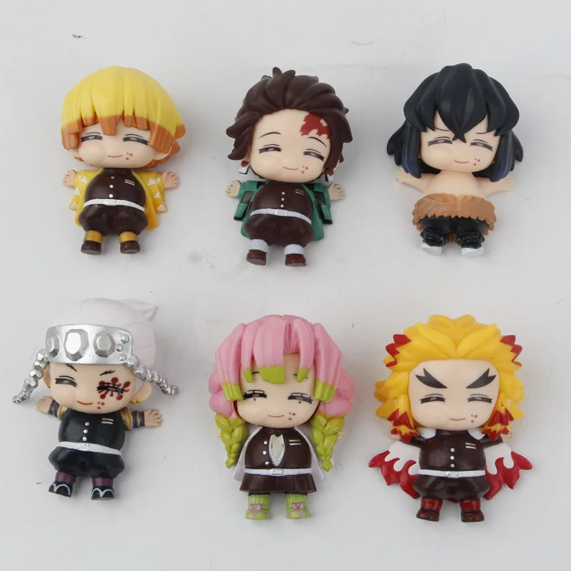 Exquisite Desk Decoration Statue Model Toys 6.5cm 6pcs/set Demon Slayer Mitsuri Kanroji Eat Full Cute Figure Anime Collection
Exquisite Desk Decoration Statue Model Toys 6.5cm 6pcs/set Demon Slayer Mitsuri Kanroji Eat Full Cute Figure Anime Collection