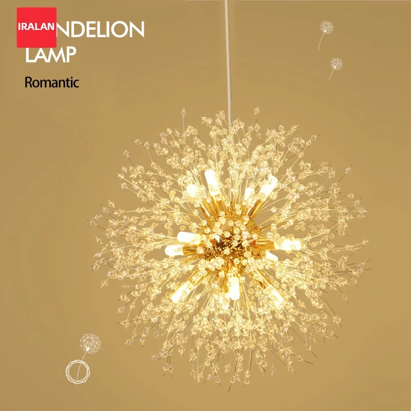Nordic Modern Chandelier Sky Star Fireball Crystal LED Pendant Lighting Dandelion Restaurant Living Room Ceiling Light Luminaire
Nordic Modern Chandelier Sky Star Fireball Crystal LED Pendant Lighting Dandelion Restaurant Living Room Ceiling Light Luminaire