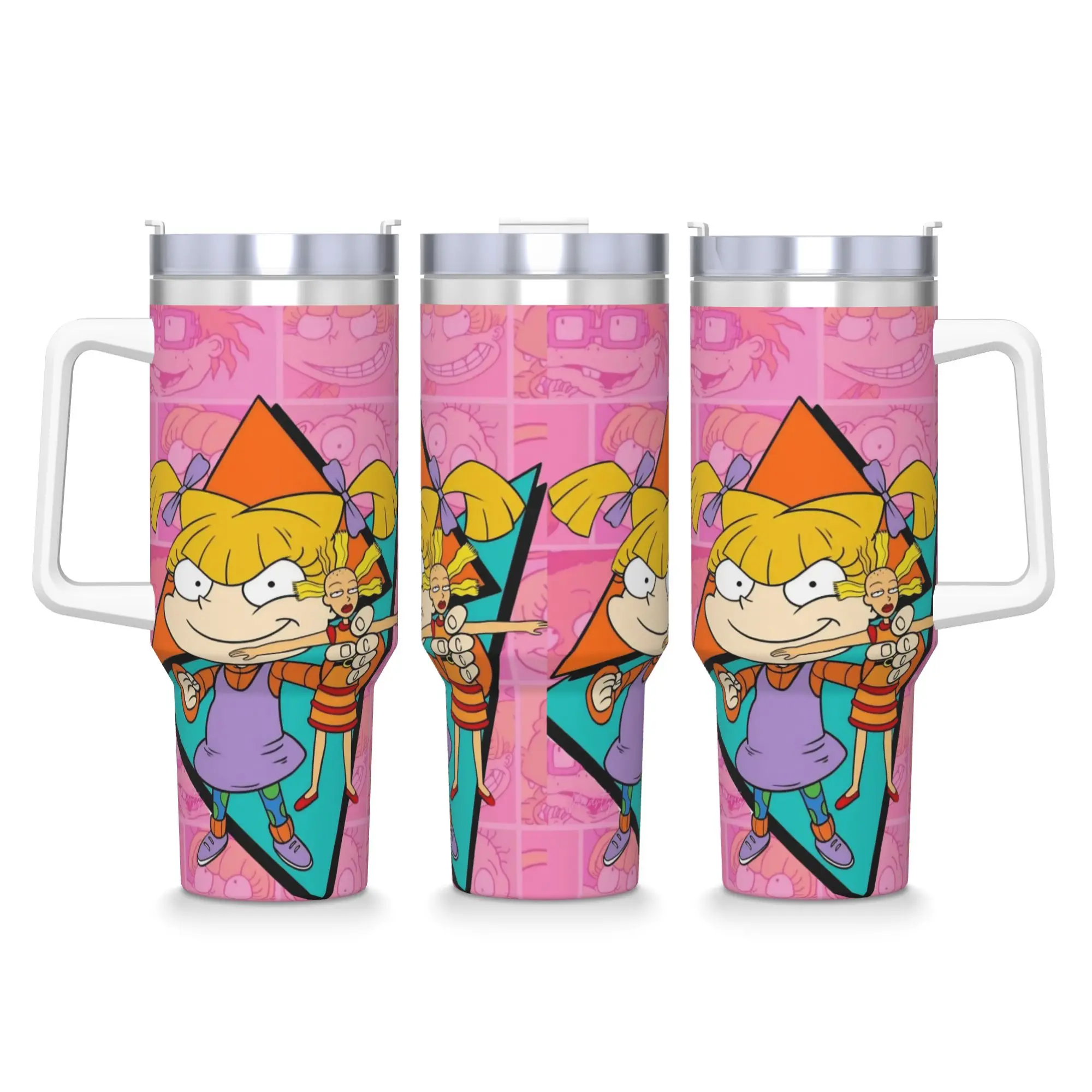 Stainless Steel Tumbler R-Rugrats Angelica Pickles Cartoon Design Thermal Mug Insulated Mugs Beach Custom Water Bottle
Stainless Steel Tumbler R-Rugrats Angelica Pickles Cartoon Design Thermal Mug Insulated Mugs Beach Custom Water Bottle