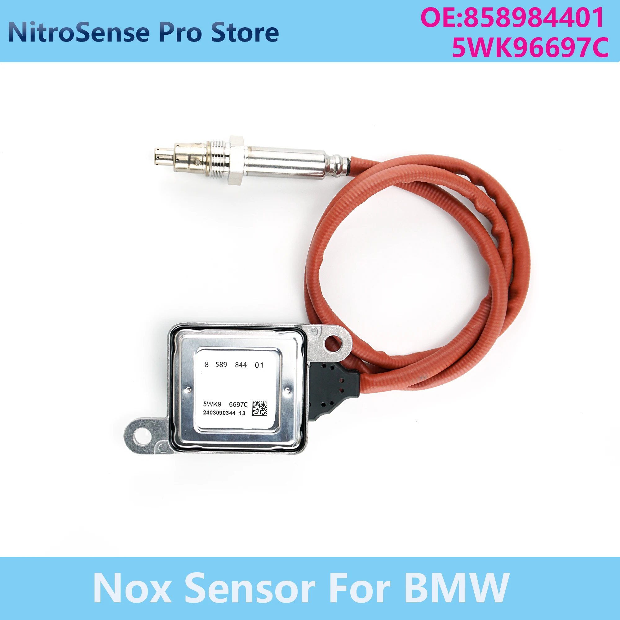858984401 5WK96697C 5WK9 6697C New Nitrogen Oxide Sensor For BMW F30 F31 X5 E70 F15 X6 E71 F16
858984401 5WK96697C 5WK9 6697C New Nitrogen Oxide Sensor For BMW F30 F31 X5 E70 F15 X6 E71 F16