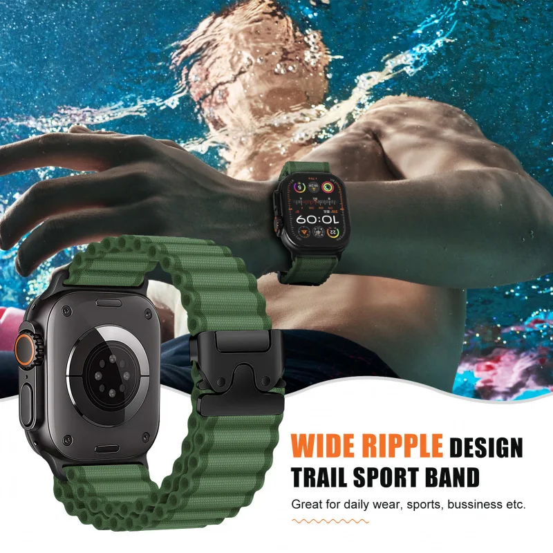 Совместим с плетеным ремешком Apple Watch 11, широкий рябь для бездорожья — новый ремешок для умных часов Apple Ultra 2
Совместим с плетеным ремешком Apple Watch 11, широкий рябь для бездорожья — новый ремешок для умных часов Apple Ultra 2