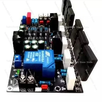 Mono 300W Amplifier Board 1943+5200 Transistor Pair with Speaker Protection Rear Stage Power Amp
Mono 300W Amplifier Board 1943+5200 Transistor Pair with Speaker Protection Rear Stage Power Amp