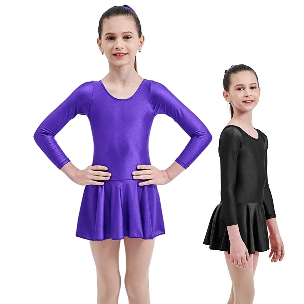 Skirted Leotards Girls Short Long Sleeve Dress for Ballet Dance Ballerina Outfit Gymnastics Clothes Class Cotton U Back Princess
Skirted Leotards Girls Short Long Sleeve Dress for Ballet Dance Ballerina Outfit Gymnastics Clothes Class Cotton U Back Princess