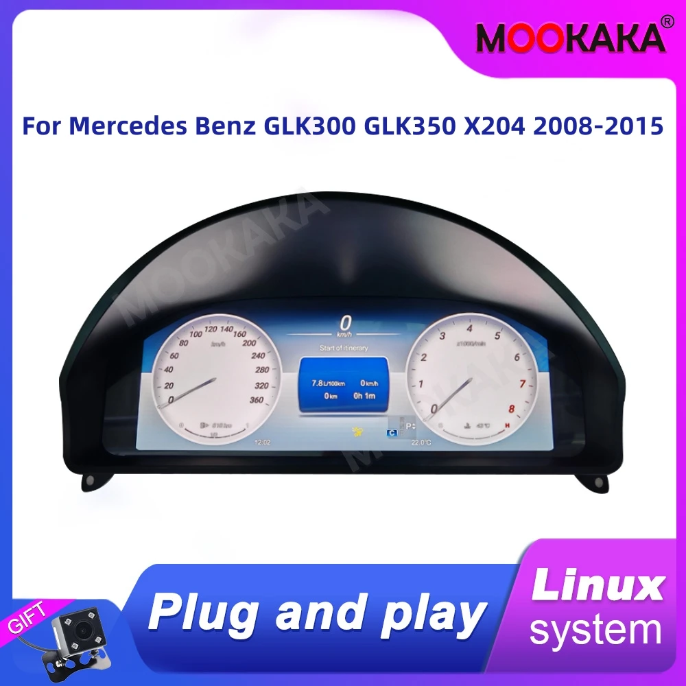 For Mercedes Benz GLK300 GLK350 X204 2008-2015 Car LCD Dashboard Digital Cluster Virtual Cockpit Instrument Speedometer Screen
For Mercedes Benz GLK300 GLK350 X204 2008-2015 Car LCD Dashboard Digital Cluster Virtual Cockpit Instrument Speedometer Screen