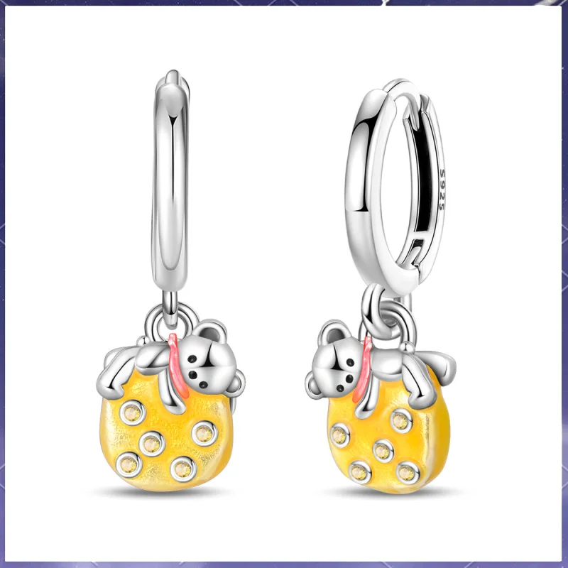 Серьги из серебра 925 пробы с медвежьим медом, женские подарки, обручальные украшения и сувениры
Серьги из серебра 925 пробы с медвежьим медом, женские подарки, обручальные украшения и сувениры