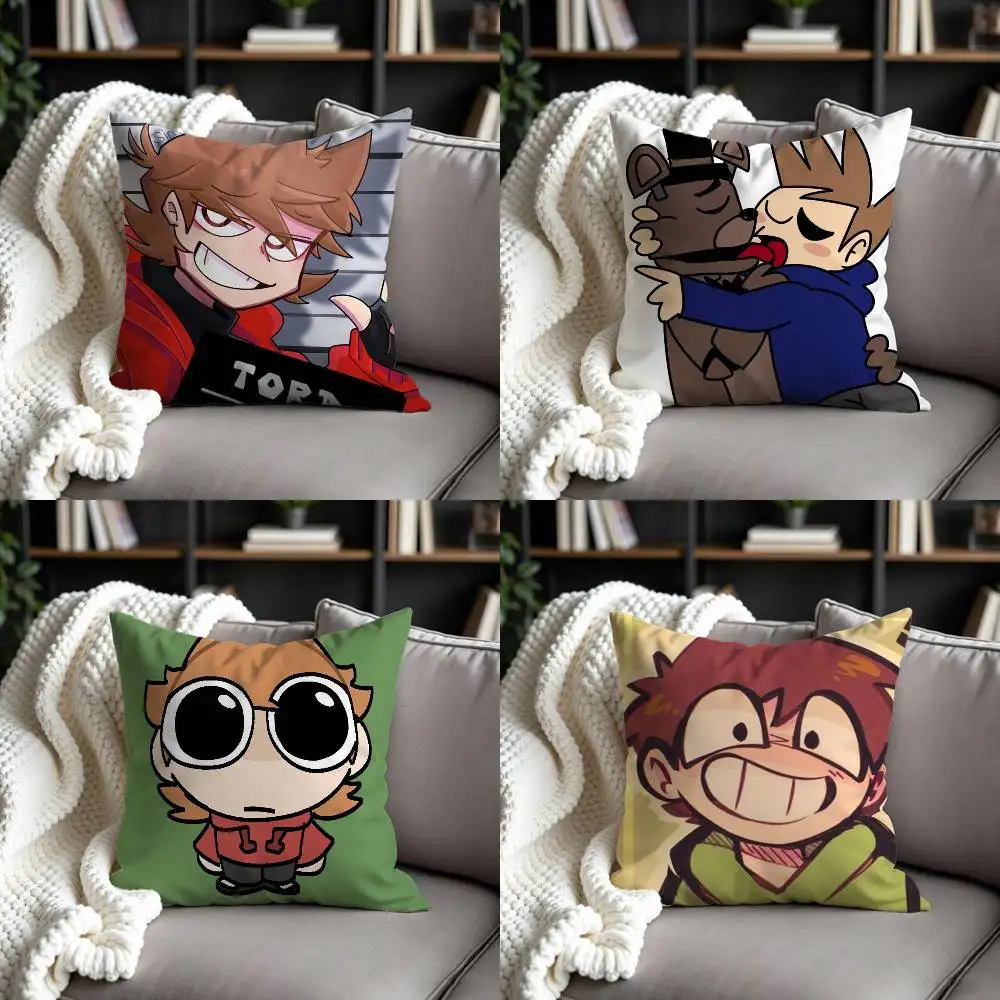 Anime Eddsworld Tord Double-sided print Pillow Case Pattern Printed Pillowcase For Living Room Sofa Cushion Cover
Anime Eddsworld Tord Double-sided print Pillow Case Pattern Printed Pillowcase For Living Room Sofa Cushion Cover